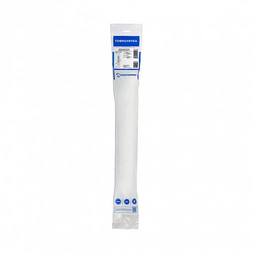 Трубка гофрированная MasterProf, с выпуском 40 x 40/50 мм, 800 мм фото