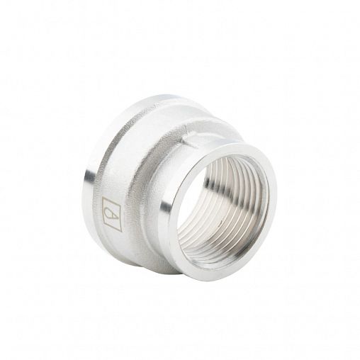 Муфта переходная латунная никелированная Alato с внутренней резьбой 1 1/4" x 1" фото