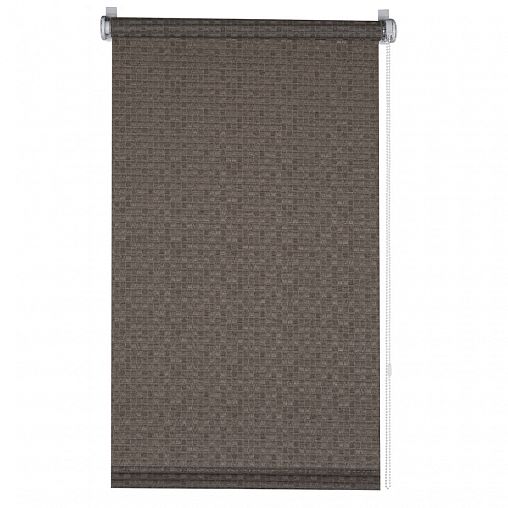 Рулонная штора Decofest Баунти, мокко, миниролл, 50 x 160 см фото