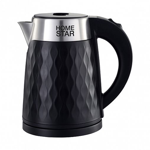 Чайник электрический Homestar HS-1021, 1,7 л, черный фото