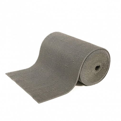 Щетинистое покрытие SunStep Травка, 0,9 x 15 м, серый металлик фото