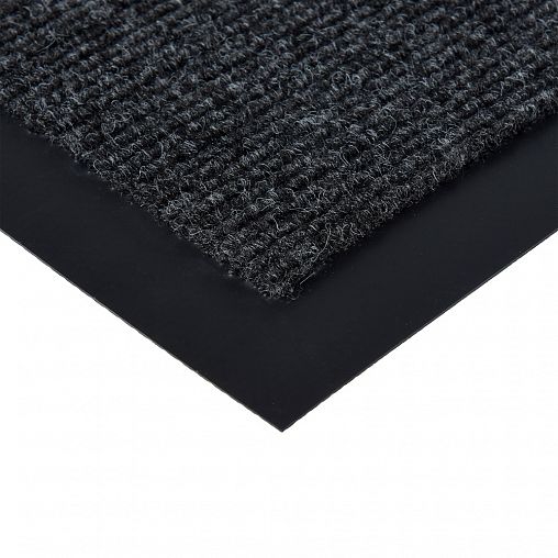 Коврик придверный Vortex Trip, влаговпитывающий, ребристый, 40 x 60 см, серый фото