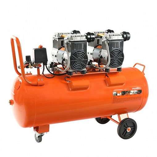 Компрессор поршневой безмасляный Patriot WO 80-360, 2200 Вт фото