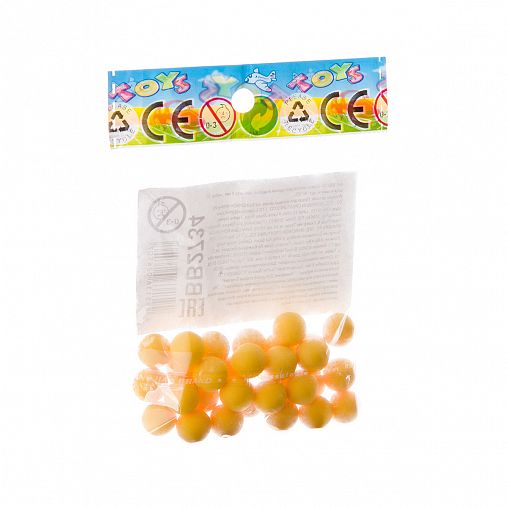 Пульки мягкие для оружия Bondibon Пушки-игрушки, d 8 мм, 30 шт фото