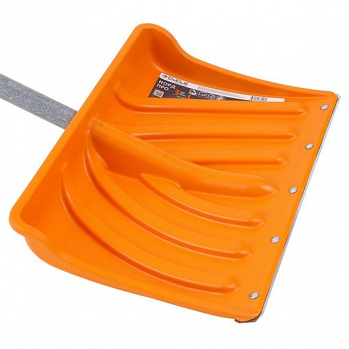 Лопата для уборки снега Cycle Nord PRO, с стеклопластиковым черенком, 450 x 330 мм фото