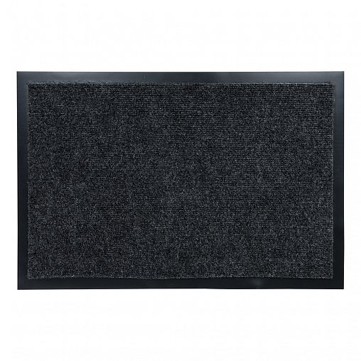 Коврик придверный Vortex Trip, влаговпитывающий, ребристый, 40 x 60 см, серый фото