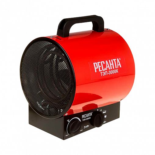 Тепловая пушка электрическая Ресанта ТЭП-3000К, 3000 Вт фото