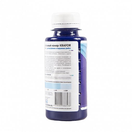 Колер универсальный Krafor №17, голубой, 100 мл фото