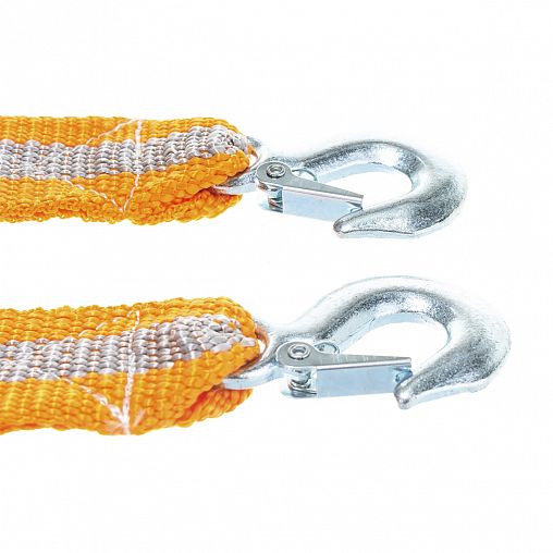Трос буксировочный Stels, 2 крюка, 10 т фото