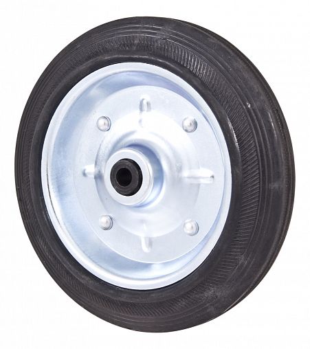 Колесо металлическое Рыжий кот, 140 мм фото