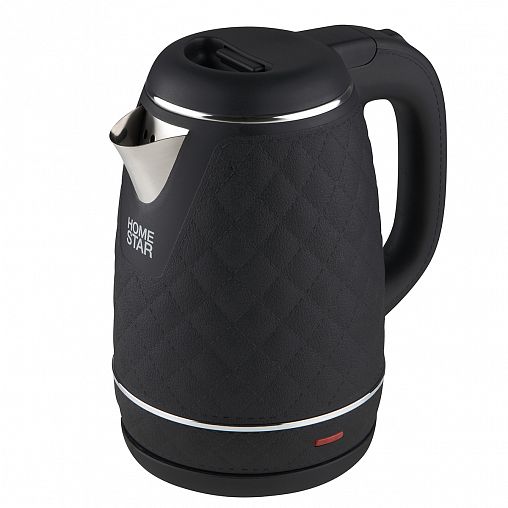 Чайник электрический HomeStar HS-1007, 1,7 л, черный фото