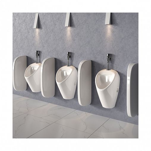 Писсуар Sanita Luxe Long, 31,5 x 35 x 58,5 см, белый фото