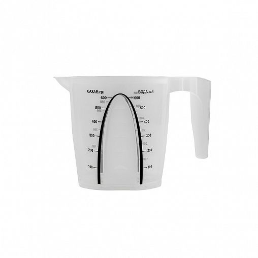 Кувшин мерный Plast Team Stockholm, пластиковый, 0,6 л фото