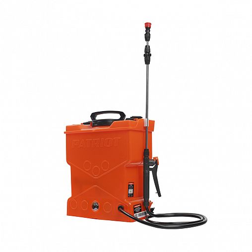 Опрыскиватель ранцевый аккумуляторный Patriot PT-12AC, 12 В, 8 Ач, 12 л, с АКБ и ЗУ фото