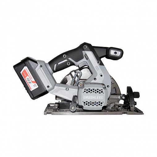 Пила циркулярная аккумуляторная Интерскол ДПА-165/18В (577.4.1.70), 18 В, 4 Ач Li-ion АПИ, ЗУ фото