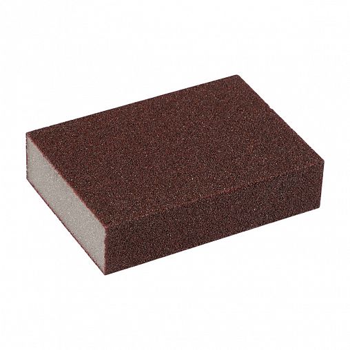Губка для посуды Рыжий кот Карборундовая, 10 x 7 x 2,5 см фото