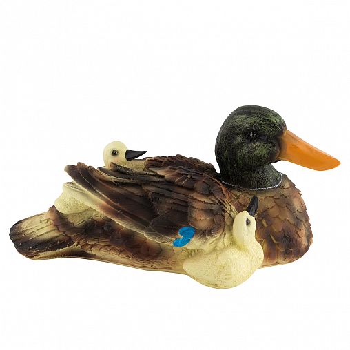 Фигурка садовая Park Утка с утятами, 32 x 18 x 14 см фото