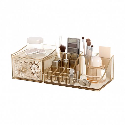 Органайзер для косметики и аксессуаров Valiant Vintage, 30,5 x 15,3 x 9 см фото