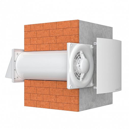 Рекуператор тепла приточно-вытяжной Era Cuper, 6 скоростей, d 125 мм фото