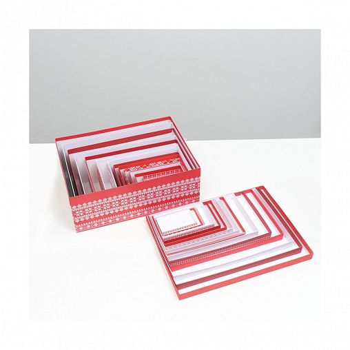 Коробки подарочные Upak Land Скандинавия, набор 15 шт фото