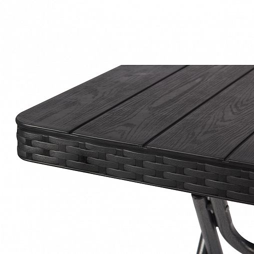 Комплект садовой мебели Park Аккорд (2 стула, 1 стол), черный фото