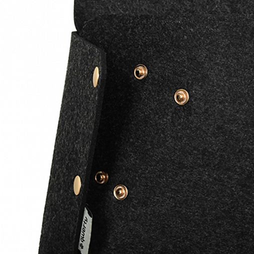 Органайзер для дивана/кресла Qwerty, 32 x 6 x 80 см, из фетра, темно-серый фото