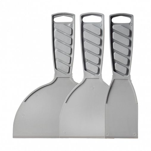 Шпатели пластиковые Шабашка, 50-100-150 мм, 3 шт фото Шпатели пластиковые Шабашка, 50-100-150 мм, 3 шт фото