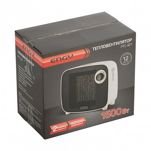 Тепловентилятор настольный Engy PTC-321, 1500 Вт фото
