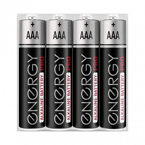 Батарейка Energy Pro LR03/4S, типоразмер ААА, 4 шт фото Батарейка Energy Pro LR03/4S, типоразмер ААА, 4 шт фото