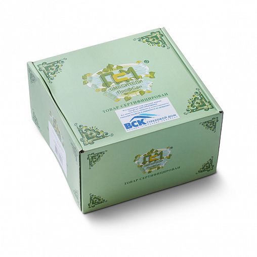 Смеситель для раковины с коротким изливом Профсан ПСМ-717-38, двухвентильный, хром фото