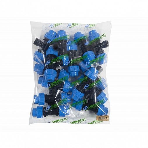 Тройник комбинированный полипропиленовый Джилекс, с внутренней резьбой, 25 x 3/4" М x 25 мм фото