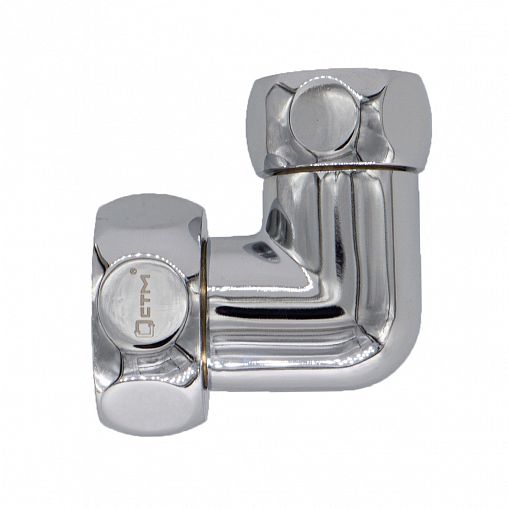 Уголок для монтажа полотенцесушителя СТМ CPLM0134, 1" x 3/4", внутренняя/внутренняя резьба фото