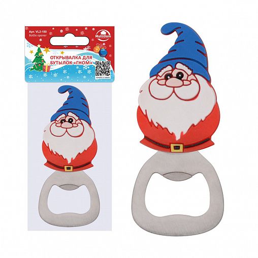 Открывалка для бутылок Мультидом Гном фото