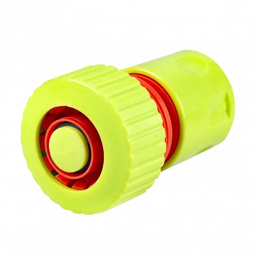 Соединитель для шлангов Feona, с автостопом, 3/4" фото