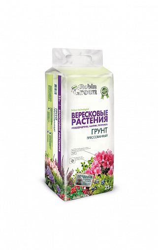 Грунт для вересковых растений прессованный Robin Green, 25 л фото