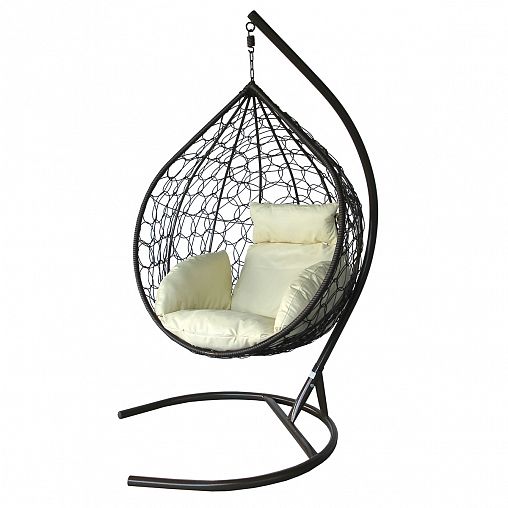 Кресло подвесное Garden story Сфера Лайт, 110 х 124 x 191 см, каркас коричневый фото