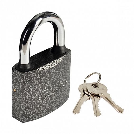 Замок навесной Tech-Top TH-02, 73 x 48 x 21 мм, 3 ключа фото