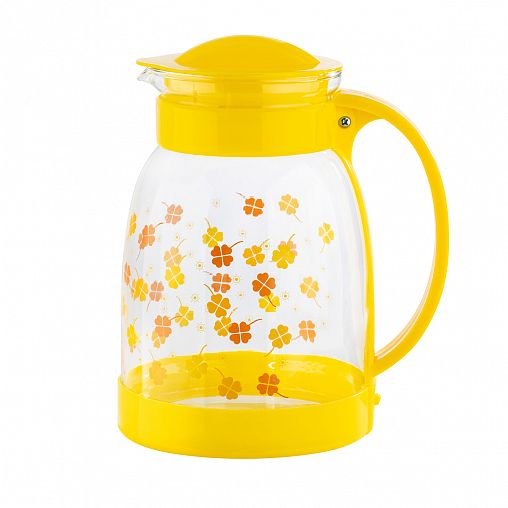 Кувшин Mallony Brocca-1800 1,8 л, стеклянный, пластиковая ручка фото