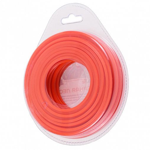 Леска для триммера Жук, квадрат, диаметр 3 мм, длина 15 м фото