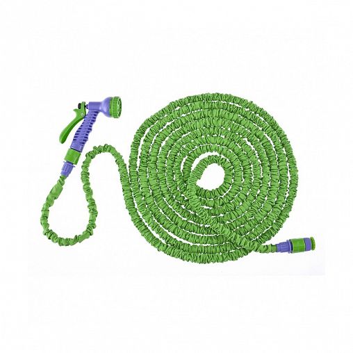 Набор для полива Palisad, шланг растягивающийся 3/4", 20 м, соединители, пистолет фото