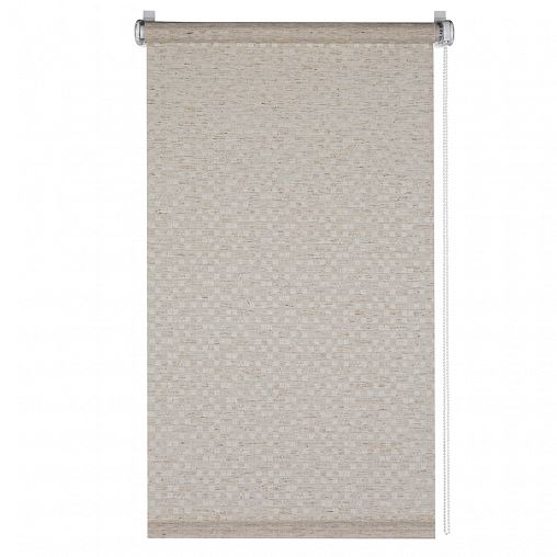 Рулонная штора Decofest Баунти топленое молоко, 140 x 175 см фото