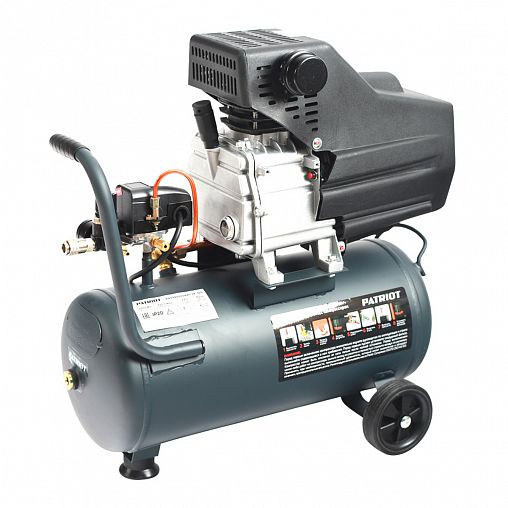 Компрессор поршневой масляный Patriot Professional 24-320, 2000 Вт фото