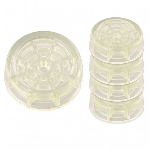 Антивибрационные подставки Мультидом МТ76-134 для стиральной машины и холодильника, d 6 см, 4 шт фото