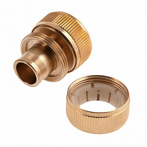 Муфта ремонтная для шлангов Palisad, латунная, 3/4" фото