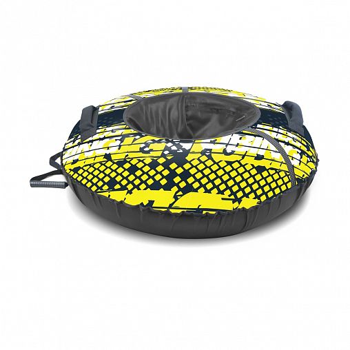 Тюбинг с камерой Nika sport ТБ2К-85/32, d 85 см, лимонный фото