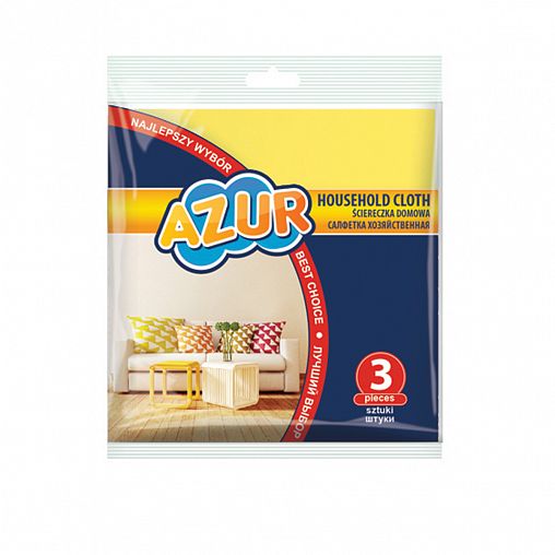 Салфетки универсальные York Азур, набор 3 шт фото