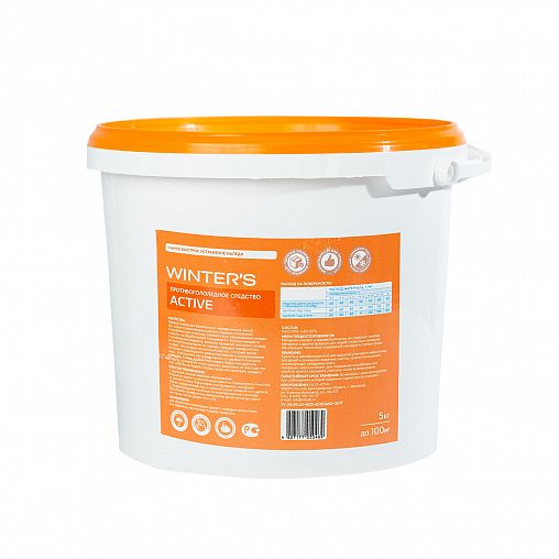 Противогололедный реагент Rockmelt Active, 5 кг фото