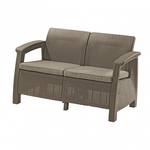 Диван keter corfu love seat графит