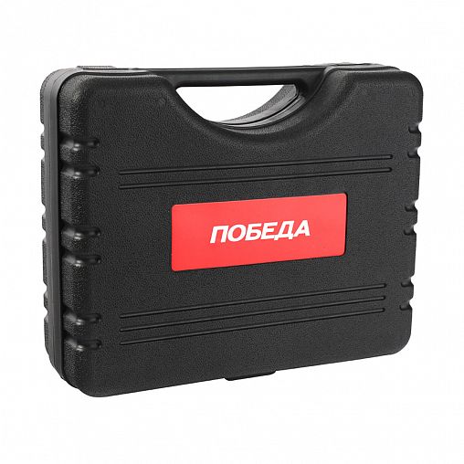 Дрель-шуруповерт аккумуляторная Победа ДА-12/2 Ли, 12 В, 2 x 2,2 Ач Li-ion, с 2 АКБ и ЗУ фото