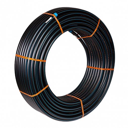 Труба для питьевой воды ПНД Джилекс PE100, SDR 13,6, 25 x 2 мм, бухта 100 м фото